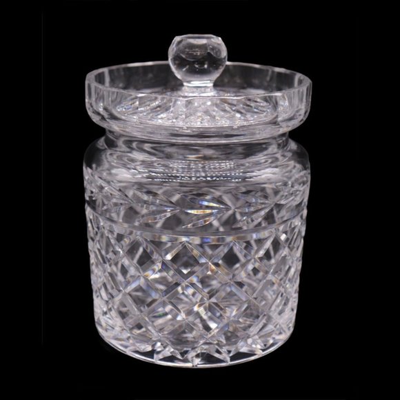 Waterford Other Waterford Crystal Biscuit Jar With Lid Poshmark